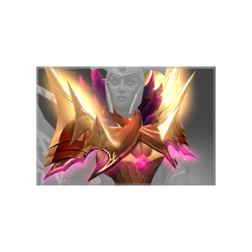 Inscribed Radiant Conqueror Shoulder