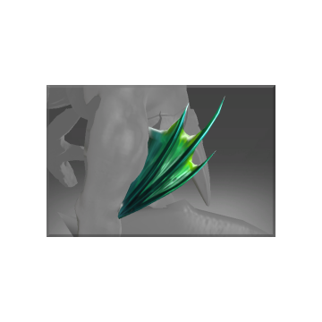 Inscribed Arm Fins of the Deepweed Drowner