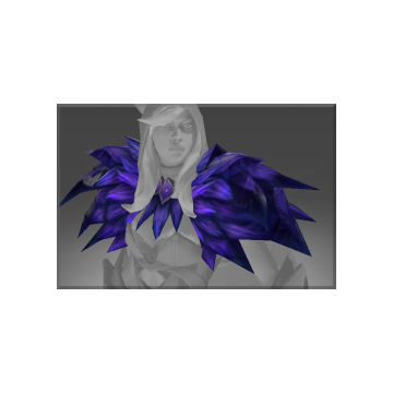 Genuine Shoulders of the Black Wind Raven