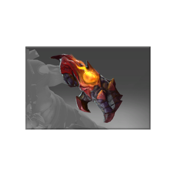 Autographed Gauntlet of the Treacherous Demon