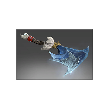 Inscribed Frost Touched Cleaver