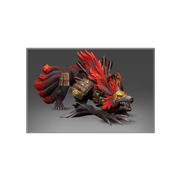 Autographed Requiem for Red Wolf Clan Wolf Form