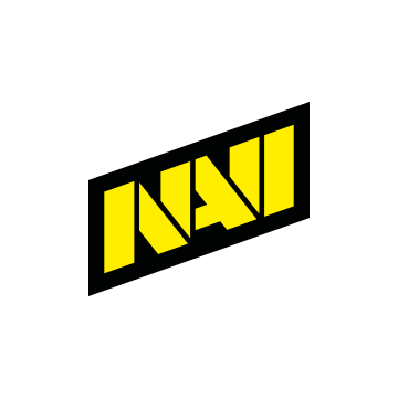 Gold Natus Vincere Team Sticker - TI 2022