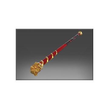 Inscribed Staff of the Infinite Waves