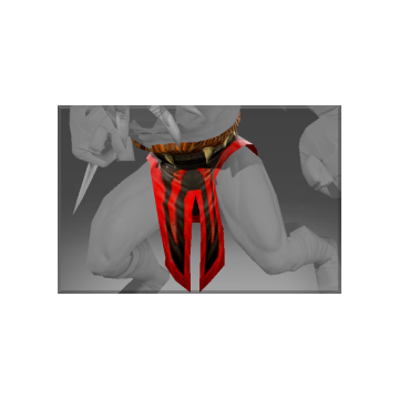 Inscribed Tribal Terror Belt