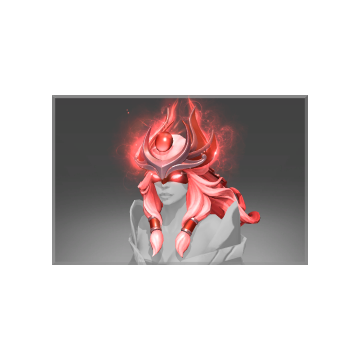 Inscribed Mask of Metira of the Crimson Witness