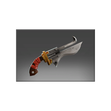 Inscribed Pistol Blade of the Hunter