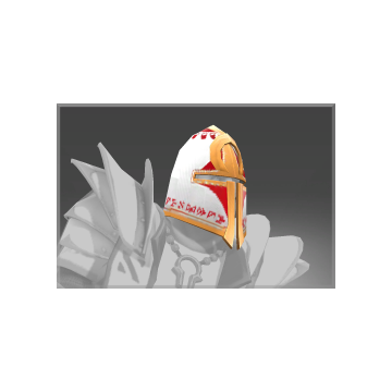 Autographed Runed Helm of Valor