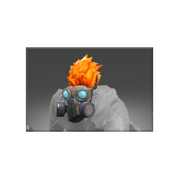 Inscribed Firestarter Gas Mask