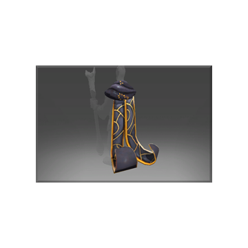 Inscribed Wandering Harlequin's Cape