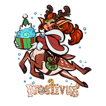 Frostivus 2023 Sticker - Enchantress