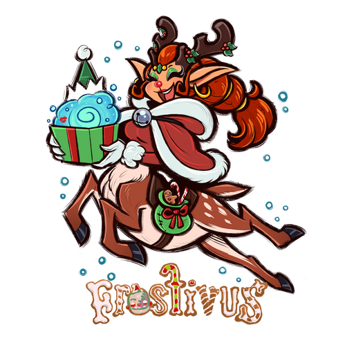 خرید Frostivus 2023 Sticker - Enchantress
