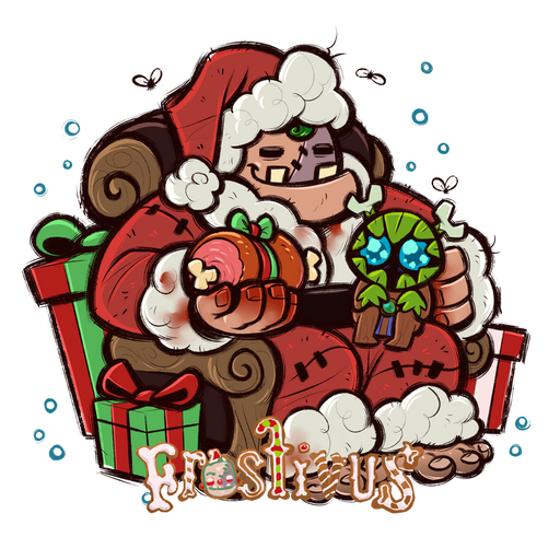 خرید Frostivus 2023 Sticker - Pudges Lap