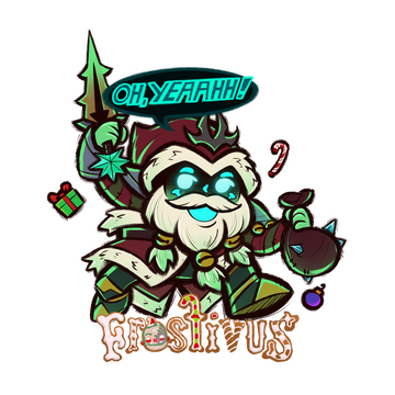 Frostivus 2023 Sticker - Cool King