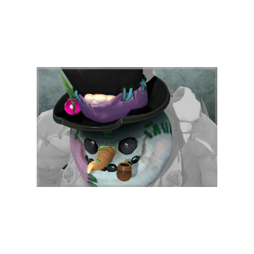 Inscribed Frosty the Sew-Man Head