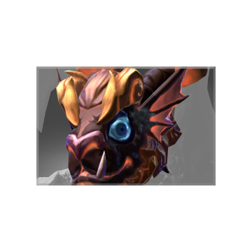 Inscribed Herald of Frost and Flame - Flame Head