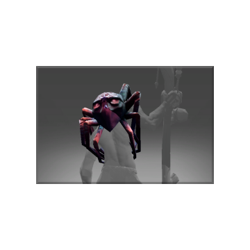 Inscribed Spider Shoulders of Purple Nightmare