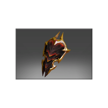 Inscribed Shield of the Fire Dragon