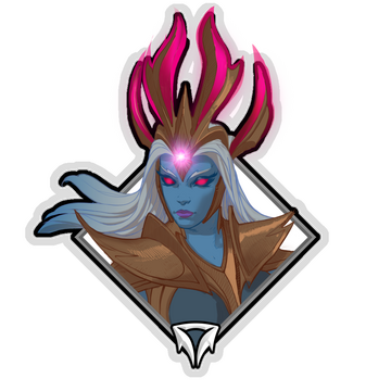 Holo Crownfall Sticker - Shen