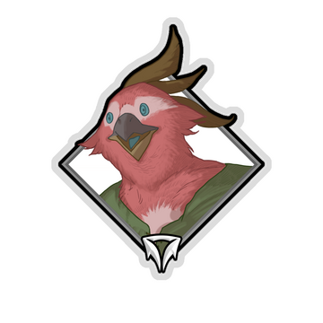 Holo Crownfall Sticker - Bakeet