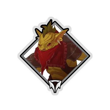 Glitter Crownfall Sticker - Gondar