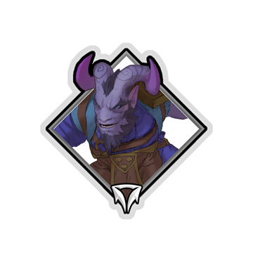 Holo Crownfall Sticker - Riki