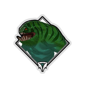 Glitter Crownfall Sticker - Leviathan