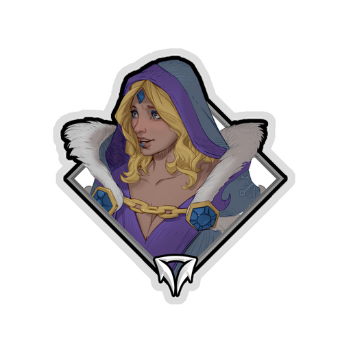 خرید Crownfall Sticker - Crystal Maiden