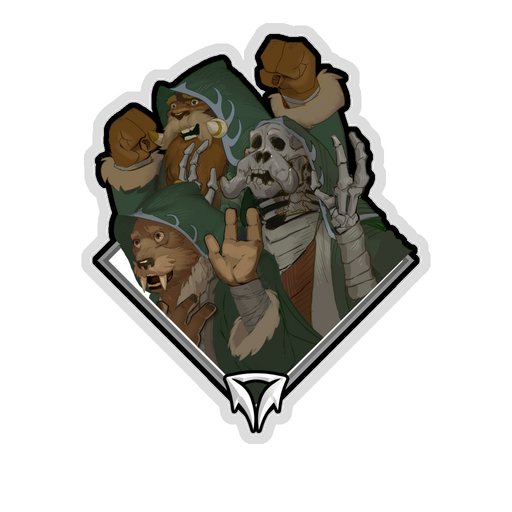 خرید Crownfall Sticker - The Sunken Monks