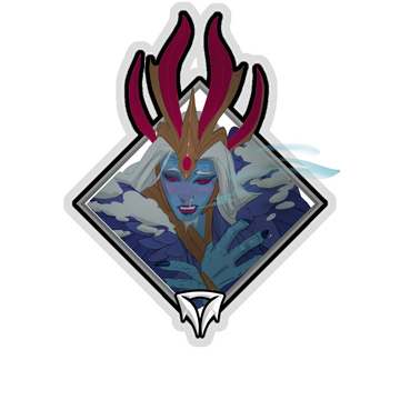 Crownfall Sticker - Shen - Freezing