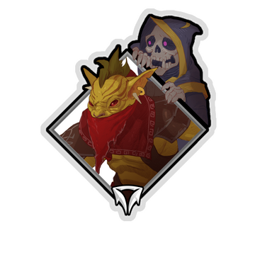 Crownfall Sticker - Gondar (Skeleton)