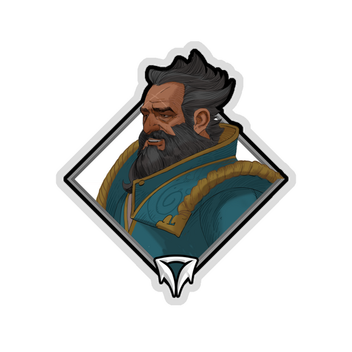 خرید Crownfall Sticker - Kunkka