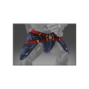 Autographed Belt of the Rhinoceros Order