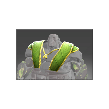 Inscribed Kataginu of Bedrock Serenity