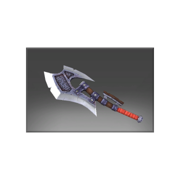 Inscribed Blade of the Fiend Cleaver