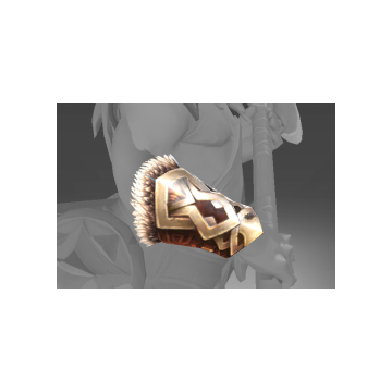 Inscribed Bracers of the Unbroken Stallion