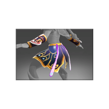 Skirt of the Fluttering Amethyst