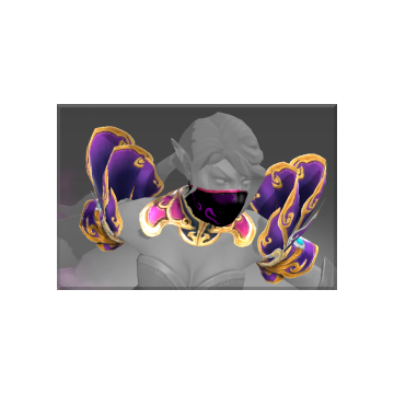 Inscribed Wings of the Fluttering Amethyst