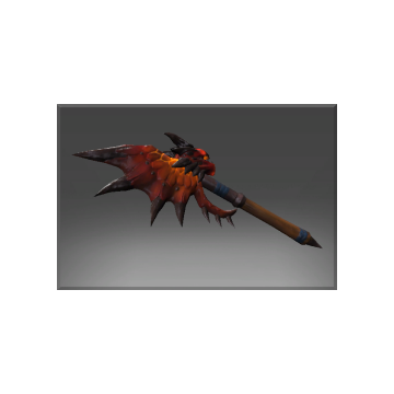 Inscribed Battleaxe of the Basilisk