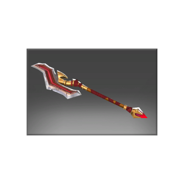 Inscribed Spear of the Errant Soldier