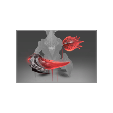 Inscribed The Barren Vector of the Crimson Witness