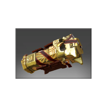 Autographed Golden Gravelmaw