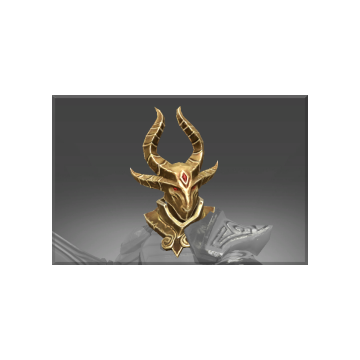 Armature of the Belligerent Ram Helm