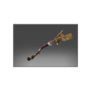 Inscribed Shambling Trickster Staff