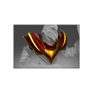 Crimson Wyvern Shoulders