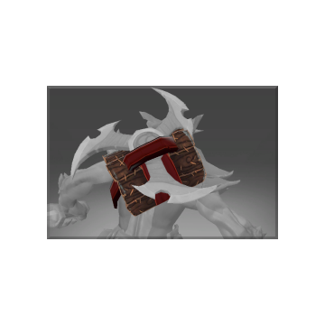 Autographed Guard of the Crimson Cut-throat