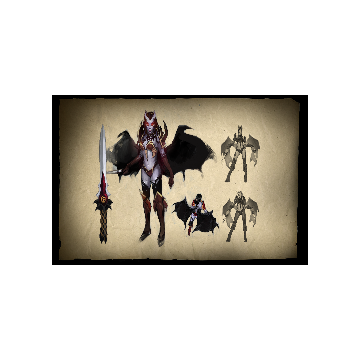 Envisioning Queen of Pain Loading Screen