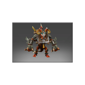 Inscribed Bronzemonster of the Wailing Inferno
