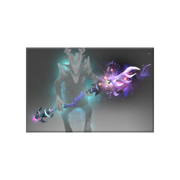 Autographed Tormented Staff