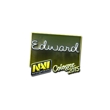 Sticker | Edward (Foil) | Cologne 2015